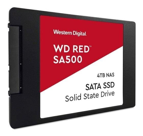 SSD WD RED 4TB 2.5" SATA WDS400T1R0A hinta ja tiedot | Kovalevyt | hobbyhall.fi