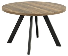 Ruokapöytä Actona Lauge, ruskea/musta hinta ja tiedot | Ruokapöydät | hobbyhall.fi