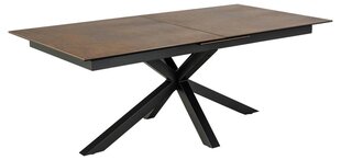 Ruokapöytä Bendt Heaven, 200-240x100 cm, ruskea hinta ja tiedot | Bendt Huonekalut ja sisustus | hobbyhall.fi