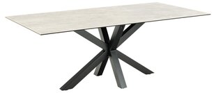 Ruokapöytä Bendt Heaven, 200x100 cm, harmaa hinta ja tiedot | Bendt Huonekalut ja sisustus | hobbyhall.fi