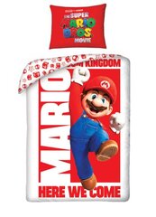 Super Mario vuodevaatesetti lapsille, 140x200, 2 kpl hinta ja tiedot | Vuodevaatteet lapsille | hobbyhall.fi