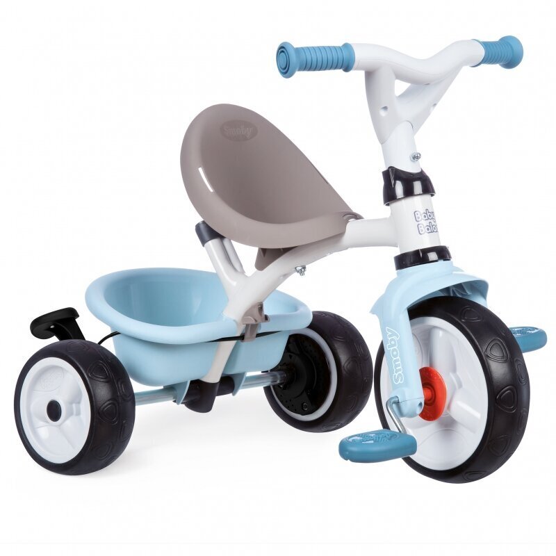 Tiny Bike 3in1 3-pyöräinen pyörä, jossa kuomu, sininen hinta ja tiedot | Kolmipyörät | hobbyhall.fi