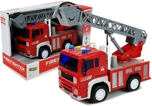 Paloauto, jossa on tikkaat ja ääni LeanToys hinta ja tiedot | Poikien lelut | hobbyhall.fi
