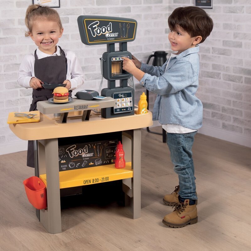 Kids Chef's Bar tarvikkeineen, Smoby hinta ja tiedot | Tyttöjen lelut | hobbyhall.fi