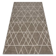 MATTO STRING SIZAL FLOORLUX 20508 taupe / samppanja KOLMIOT hinta ja tiedot | Isot matot | hobbyhall.fi