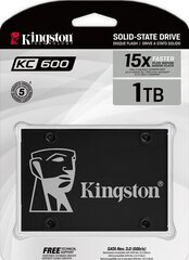 Kingston SKC600/1024G hinta ja tiedot | Kovalevyt | hobbyhall.fi