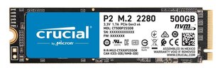 Crucial CT500P2SSD8 hinta ja tiedot | Kovalevyt | hobbyhall.fi