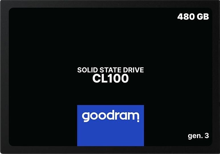 GoodRam SSDPR-CL100-480-G3 hinta ja tiedot | Kovalevyt | hobbyhall.fi