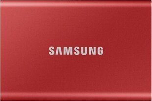 Ulkoinen SSD Samsung T7 (500 Gt) hinta ja tiedot | Kovalevyt | hobbyhall.fi