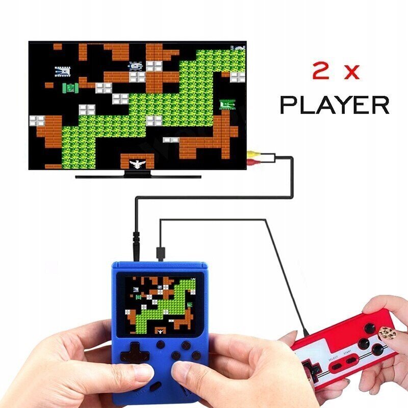 Game Boy - Retrokonsoli kahdelle pelaajalle: Pegasus 400 +100 peliä + ohjain hinta ja tiedot | Pelikonsolit | hobbyhall.fi