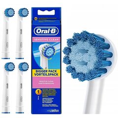 Oral-B Sensitive Clean, 4 kpl hinta ja tiedot | Sähköhammasharjan vaihtoharjat | hobbyhall.fi