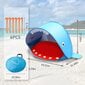 MEISHANG Kids Beach Teltta UV-sadetuulenpitävä kannettava sininen hinta ja tiedot | Teltat | hobbyhall.fi
