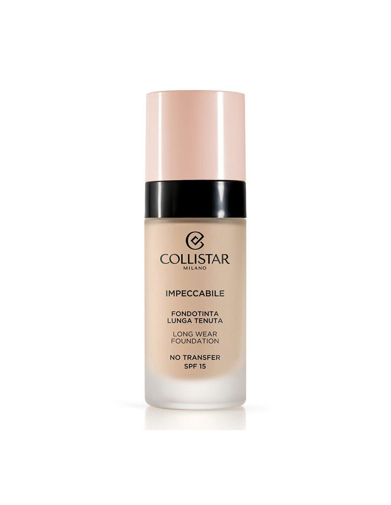 Collistar Impeccabile meikkivoide SPF 15, Beige, 30 ml hinta ja tiedot | Meikkivoiteet ja puuterit | hobbyhall.fi