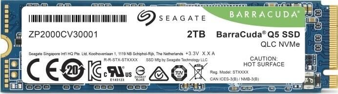 Seagate ZP2000CV3A001 hinta ja tiedot | Kovalevyt | hobbyhall.fi