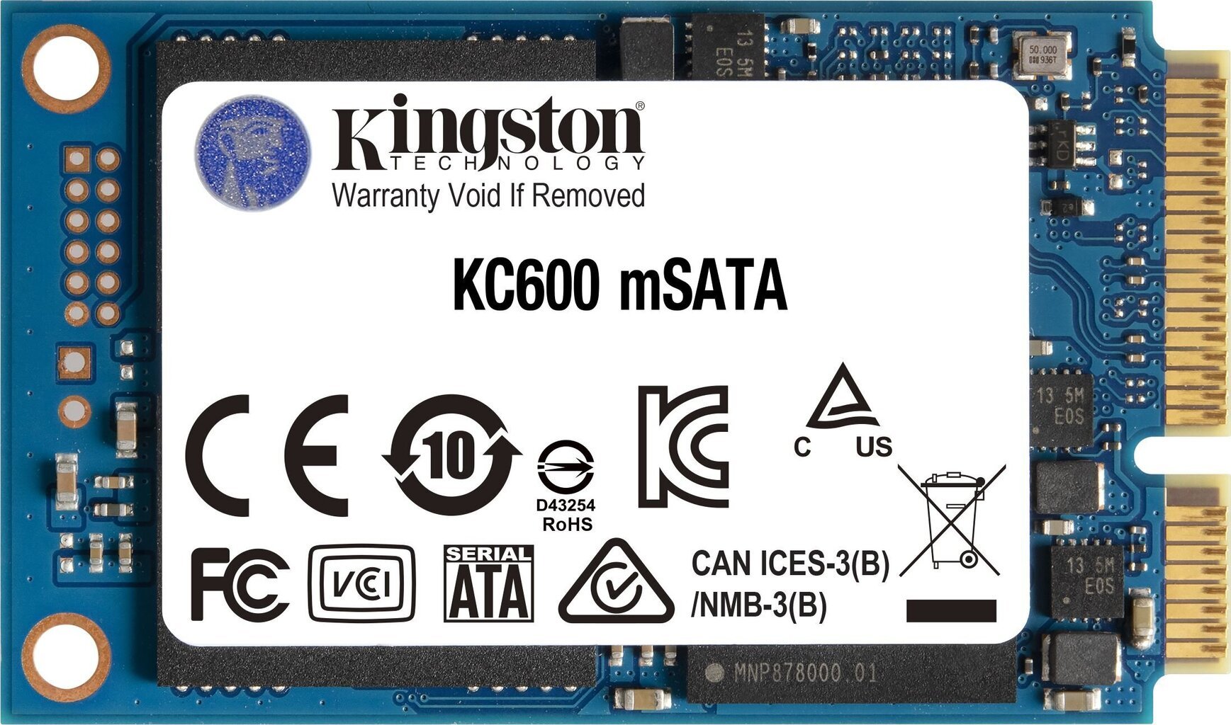 Kingston SKC600MS/256G hinta ja tiedot | Kovalevyt | hobbyhall.fi