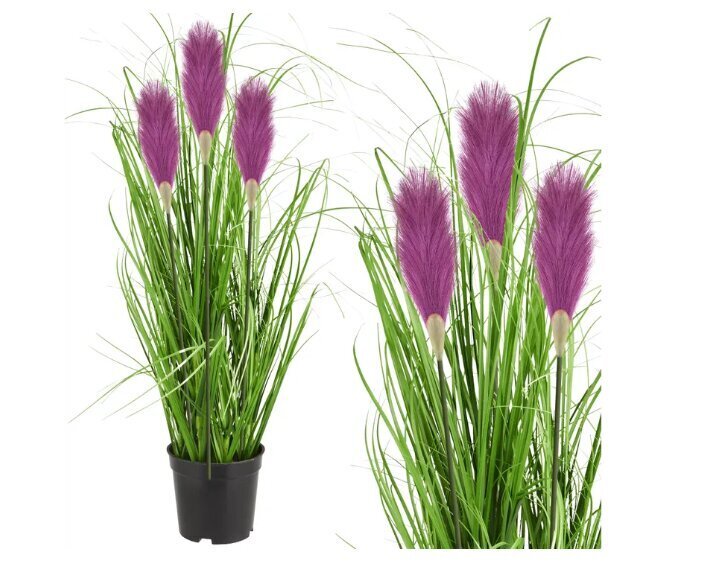 Keinotekoinen pampasruoho violetti 70cm 222292B hinta ja tiedot | Sisustustuotteet | hobbyhall.fi