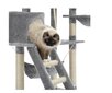 Kissan raapimispuu harmaa 390859A hinta ja tiedot | Raapimispuut ja kiipeilypuut | hobbyhall.fi