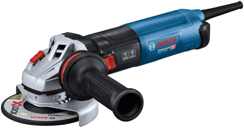 Kulmahiomakone Bosch GWS 17-125 S, 1700 W, 2.800-11.500 min.-1 hinta ja tiedot | Hiomakoneet | hobbyhall.fi