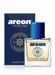 Auton ilmanraikastin Areon Car Perfume 50ml - Verano Azul hinta ja tiedot | Ilmanraikastimet autoon | hobbyhall.fi