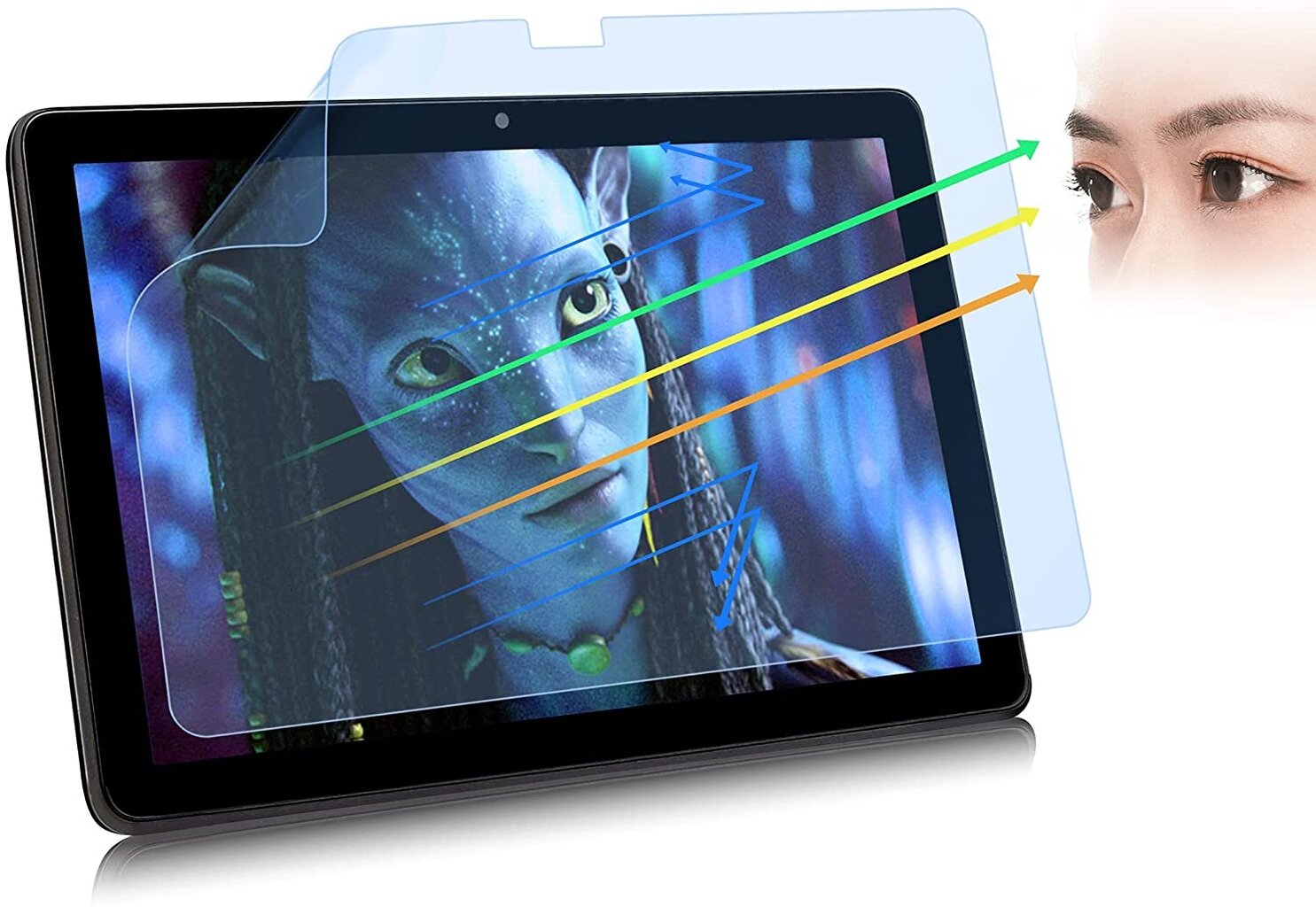 Anti-Blue suojakalvo tabletille "Huawei MediaPad M5 Lite 8.0" hinta ja tiedot | Tablettien lisätarvikkeet | hobbyhall.fi
