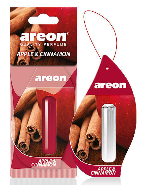 AREON ilmanraikastin Liquid Apple & Cinnamon, 5ml hinta ja tiedot | Ilmanraikastimet autoon | hobbyhall.fi