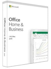 Microsoft Office 2019 Home&Business ENG hinta ja tiedot | Microsoft Office-ohjelmistot | hobbyhall.fi