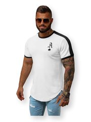 Valkoinen T-paita Ater O/TX6413-51632-XL hinta ja tiedot | Miesten T-paidat | hobbyhall.fi