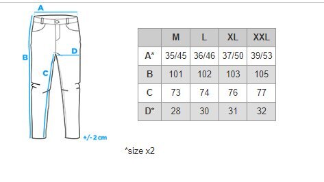 Rento housut Labur P1364-51738-XXL hinta ja tiedot | Miesten urheiluvaatteet | hobbyhall.fi