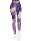 Naisten violetit ja valkoiset leggingsit Vilin JS/YW88025-51745-M hinta ja tiedot | Naisten urheiluvaatteet | hobbyhall.fi