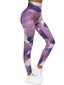 Naisten violetit ja valkoiset leggingsit Vilin JS/YW88025-51745-M hinta ja tiedot | Naisten urheiluvaatteet | hobbyhall.fi