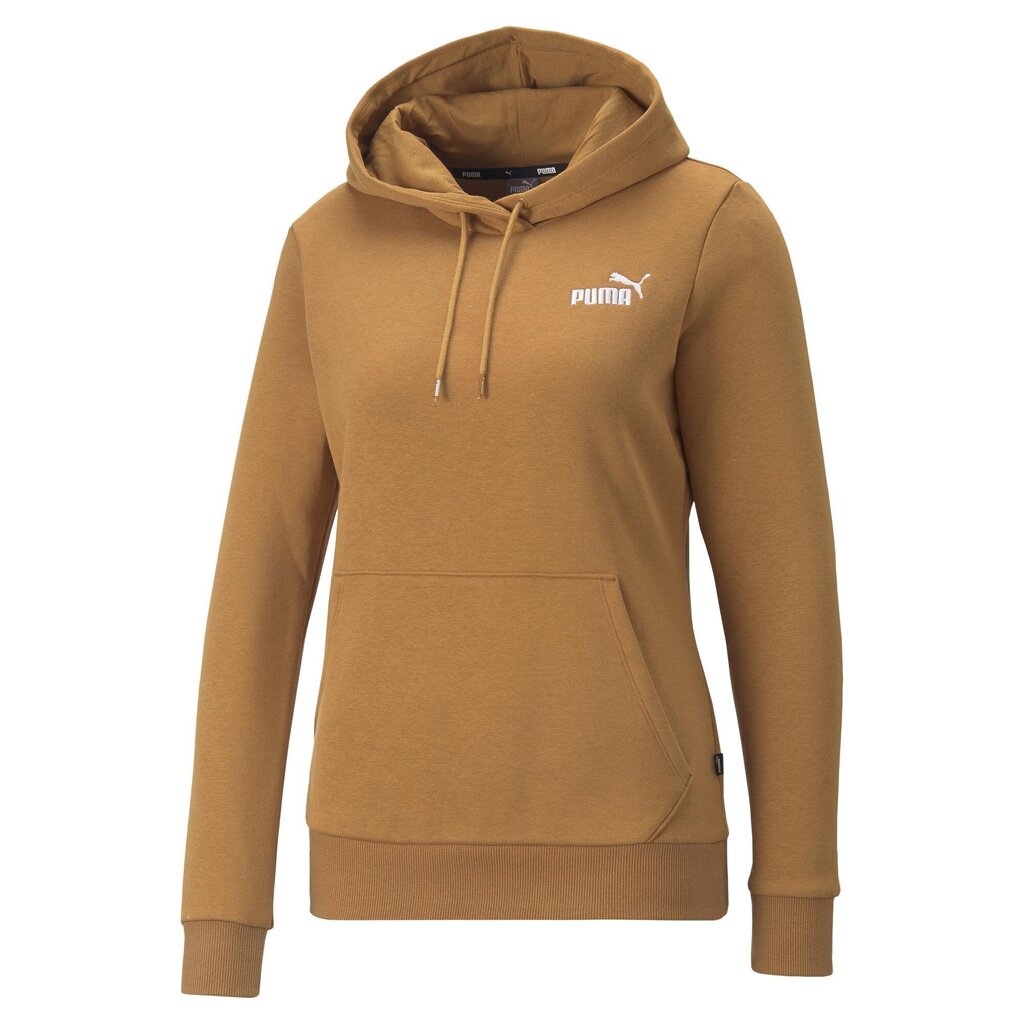 Bluza ess+ embroidery hoodie f puma naiset brown 67000474 hinta ja tiedot | Naisten urheiluvaatteet | hobbyhall.fi