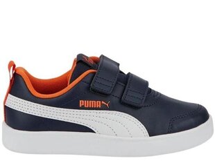 Courtflex v2 v ps puma poika navy 37154326 37154326 hinta ja tiedot | Lasten urheilukengät | hobbyhall.fi