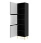 Akl Furniture Ravenna vitriini, musta hinta ja tiedot | Vitriinit | hobbyhall.fi