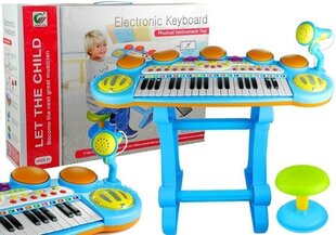 Lasten piano 37 piano elektroninen kosketinsoitin, mikrofoni hinta ja tiedot | Kehittävät lelut | hobbyhall.fi