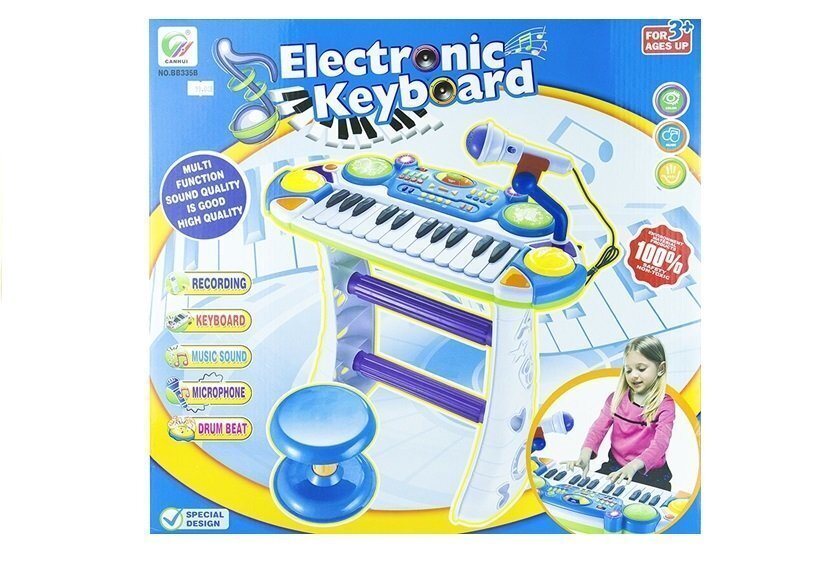 Lasten elektroninen piano hinta ja tiedot | Kehittävät lelut | hobbyhall.fi