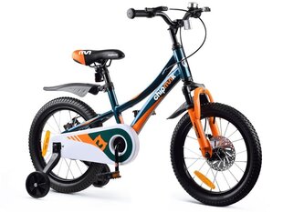 Lasten polkupyörä, RoyalBaby Explorer 16, vihreä hinta ja tiedot | Kolmipyörät | hobbyhall.fi