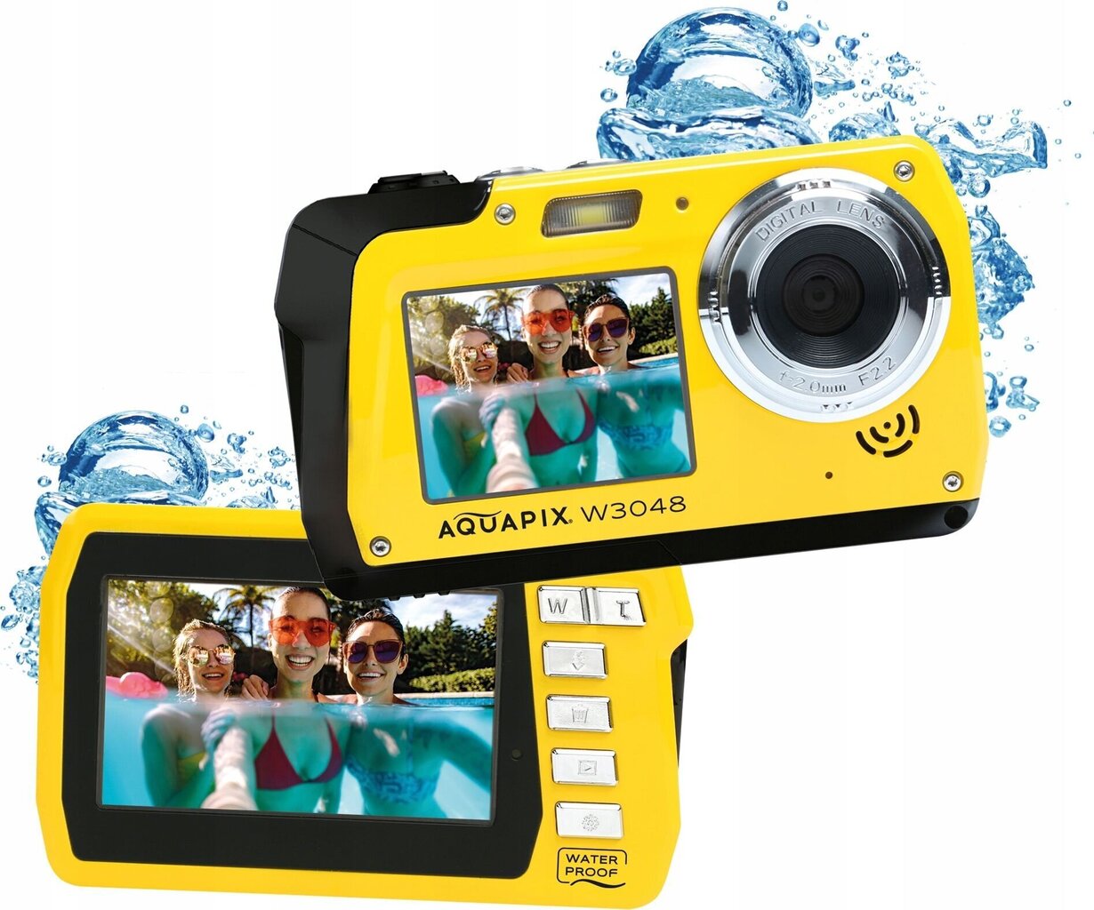 EasyPix AquaPix W3048 Edge hinta ja tiedot | Kamerat | hobbyhall.fi