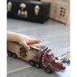 Dinosaurusauto, jossa on laukaisulaite ja autoja, Woopie hinta ja tiedot | Poikien lelut | hobbyhall.fi