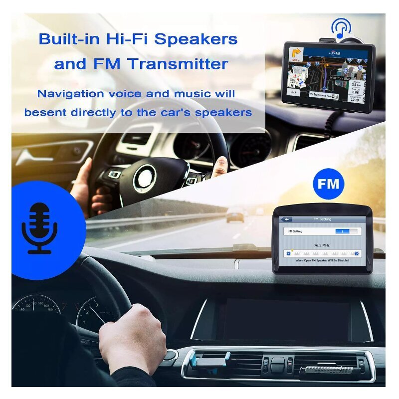 IHEX-7 GRAND IPS SLIM -navigointijärjestelmä AUTO + TRUCK hinta ja tiedot | GPS-laitteet | hobbyhall.fi