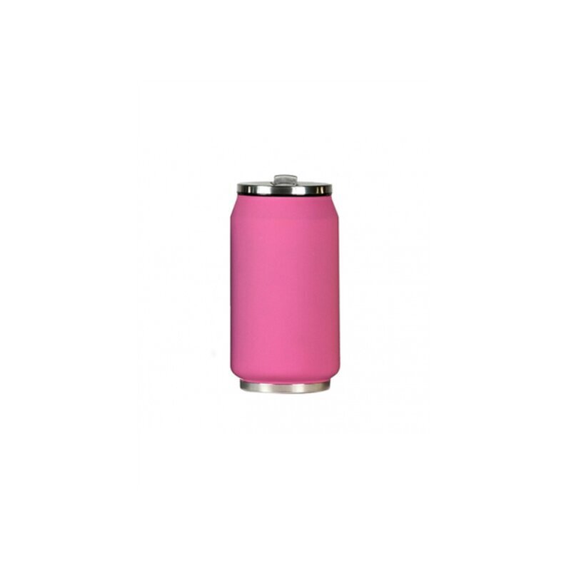 Termostaatti Yoko Design Isotherm Tin Can, 0,28 l, pinkki. hinta ja tiedot | Termoskannut ja termosmukit | hobbyhall.fi