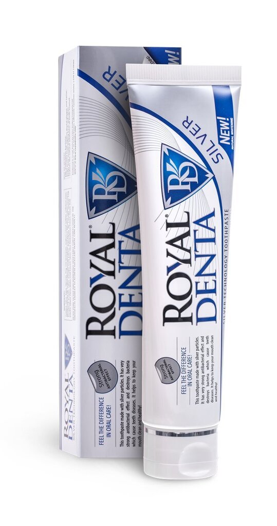 Hammastahna Royal Denta Silver 130g hinta ja tiedot | Suuhygienia | hobbyhall.fi