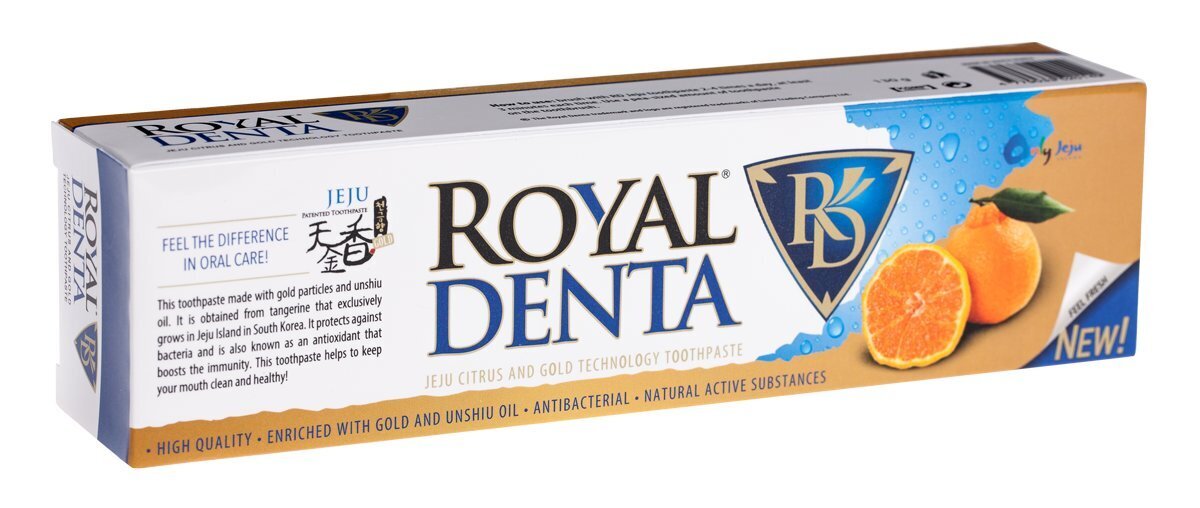 Royal Denta Jeju -hammastahna, 130 g hinta ja tiedot | Suuhygienia | hobbyhall.fi