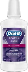 Suuvesi 3D White Luxe Oral-B, 500 ml hinta ja tiedot | Suuhygienia | hobbyhall.fi