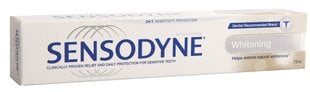 Hammastahna Sensodyne Extra Whitening 75 ml hinta ja tiedot | Sensodyne Hygieniatuotteet | hobbyhall.fi