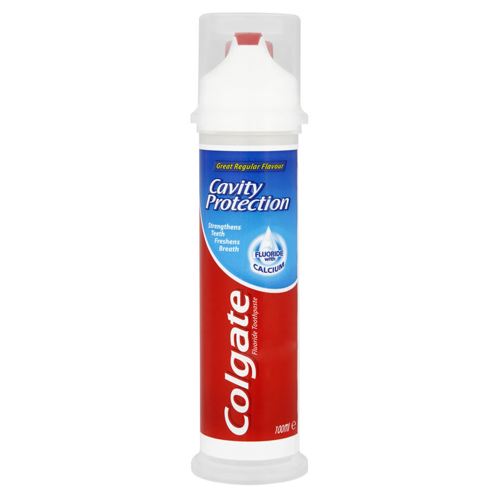 Hammastahna Colgate Cavity Protection Pump 100 ml hinta ja tiedot | Suuhygienia | hobbyhall.fi