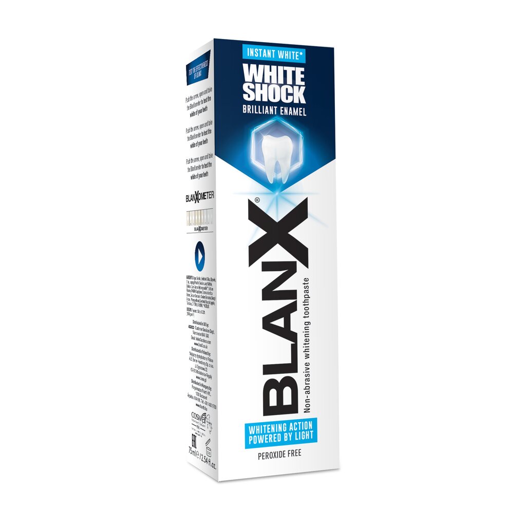 Blanx White Shock valkaiseva hammastahna, 75 ml hinta ja tiedot | Suuhygienia | hobbyhall.fi
