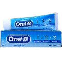 Hammastahna Oral-B 123 Fresh Mint 100 ml hinta ja tiedot | Suuhygienia | hobbyhall.fi