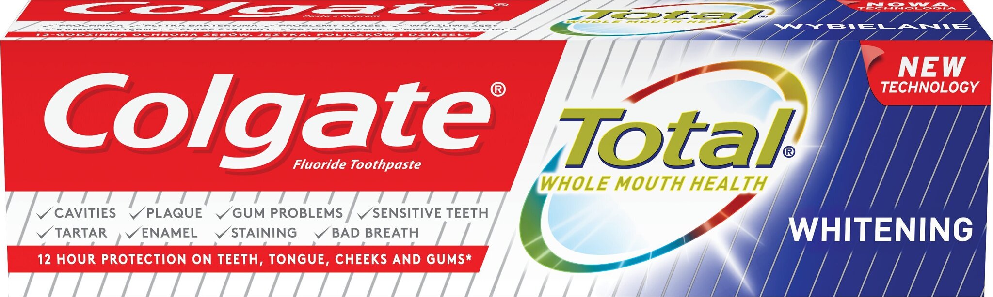 Hammastahna Colgate Total Whitening Pump, 75 ml hinta ja tiedot | Suuhygienia | hobbyhall.fi