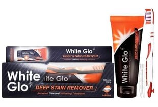 White Glo Charcoal Deep Stain Remover hammastahna 100 ml hinta ja tiedot | Suuhygienia | hobbyhall.fi