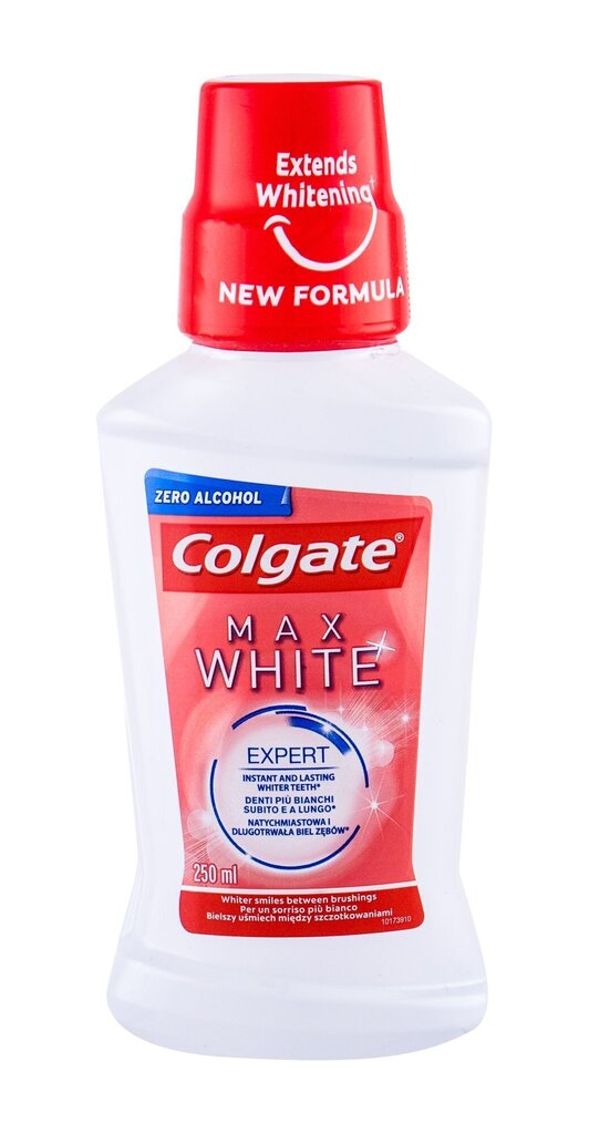 Colgate Max White suuvesi 250 ml hinta ja tiedot | Suuhygienia | hobbyhall.fi